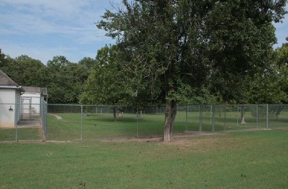 More of our large yards that are kept clean and mowed.